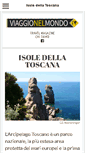 Mobile Screenshot of isoletoscana.it